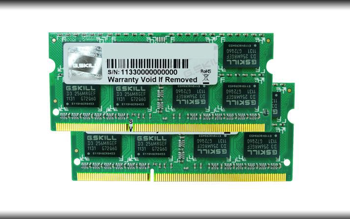 Memorie Ram G.Skill SODIMM, DDR3, 8GB, 1066MHz, CL7