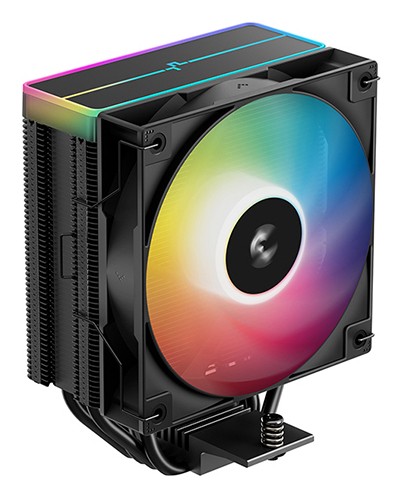 Ftohës CPU DeepCool AG400 BK ARGB V2, 120mm, ARGB, i zi
