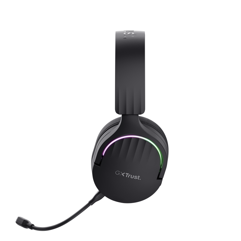Kufje gaming Trust GXT491 Fayzo, wireless, me mikrofon, të zeza