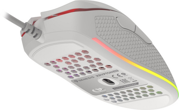 Maus Genesis Krypton 555, i bardhë
