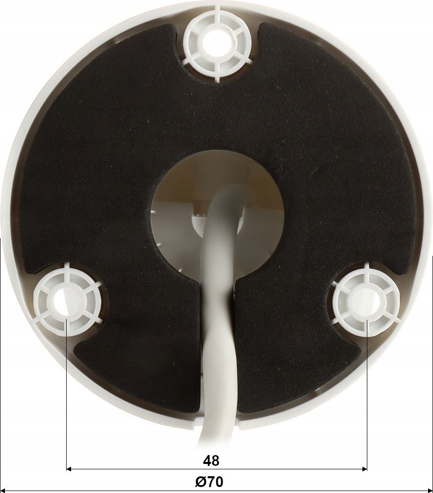 Kamerë sigurie IP Dahua IPC-HFW1439TL1-a-IL, 4MP, PoE, e bardhë