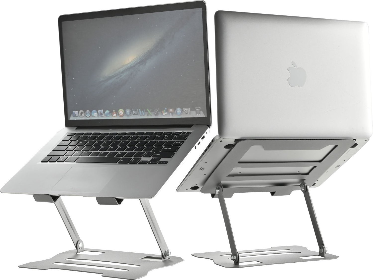 Mbajtëse laptopi Mozos N2 WH, ergonomike, deri 17", e bardhë