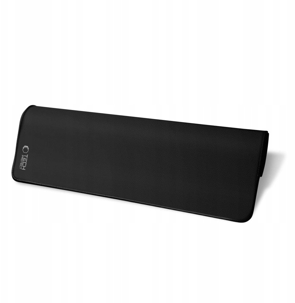 Mousepad Tech-Protect A100 FD29215, madhësi e madhe, bazë kundër rrëshqitjes, i zi