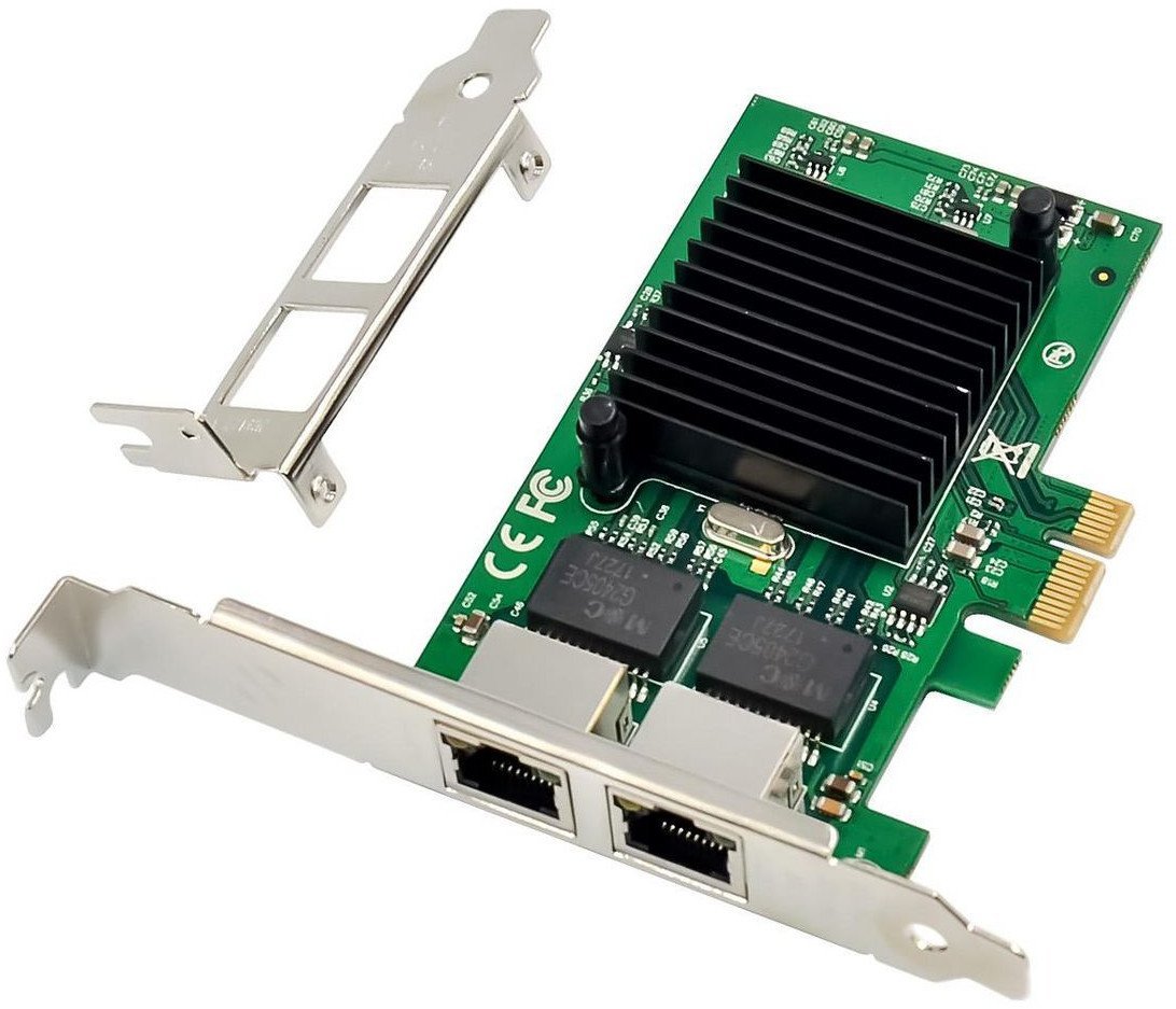 Kartë rrjeti Microconnect PCIe x1 Intel, gigabit, për desktop