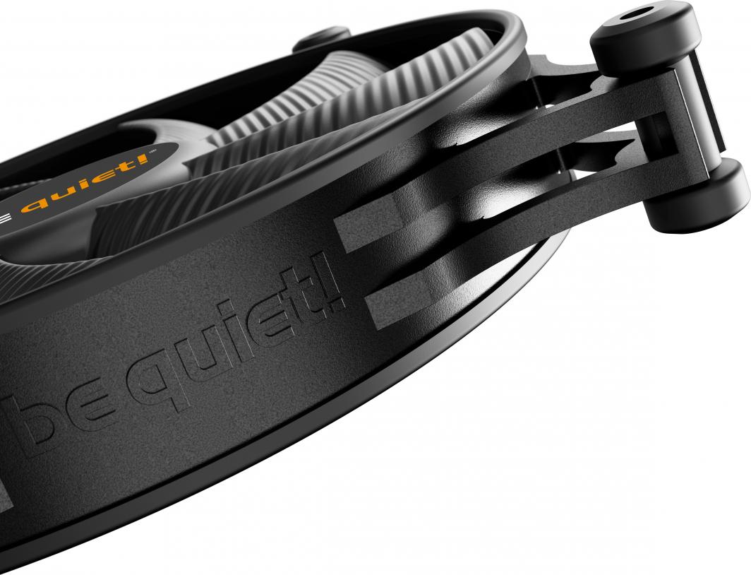 Ftohës be quiet! Shadow Wings 2 PWM, 140 mm, i zi