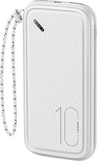 Powerbank Usams PB56, 10000mAh, 2x USB, i bardhë