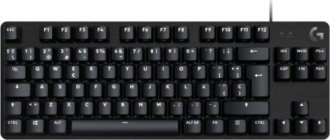 Tastierë mekanike Logitech G413 TKL SE, LED bardhë, QWERTZ, e zezë