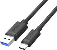 Kabllo USB Unitek C14103BK, USB A në USB C, 3m, USB 3.0, e zezë