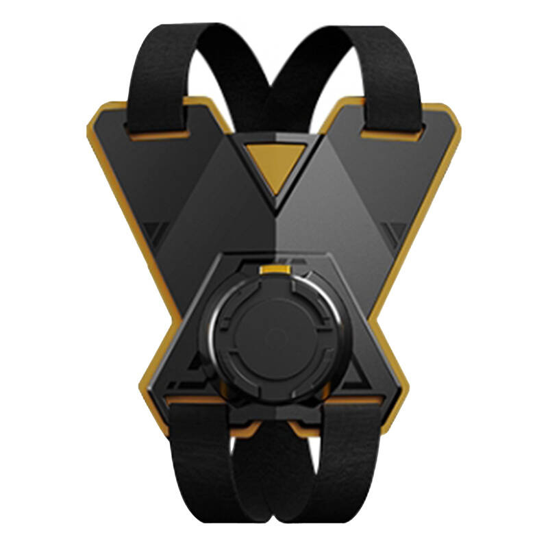 Mbajtëse helmete për kamera sportive Puluz Motorcycle Helmet Mount, rripa të rregullueshëm, e zezë