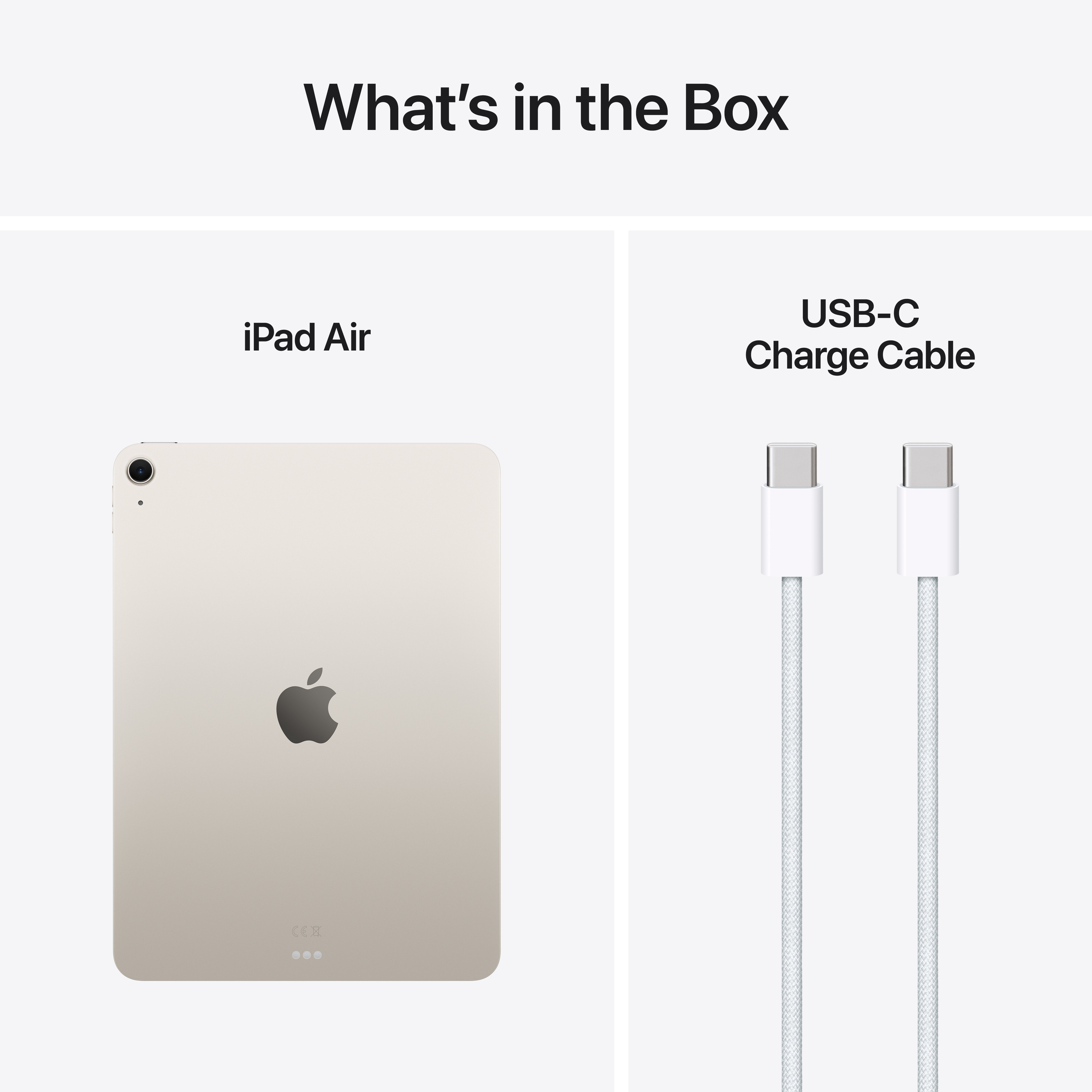 Apple iPad Air (M3), 11", Wi-Fi, 256GB, Starlight