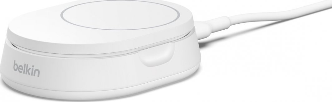 Karikues wireless Belkin Boost Charge Pro Qi2 WIA008VFWH, 3A, USB C, i bardhë