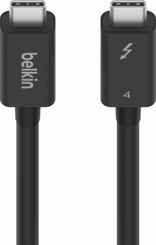 Kabllo Belkin INZ002bt2MBK Thunderbolt 4, 2m, 40 Gbit/s, i zi