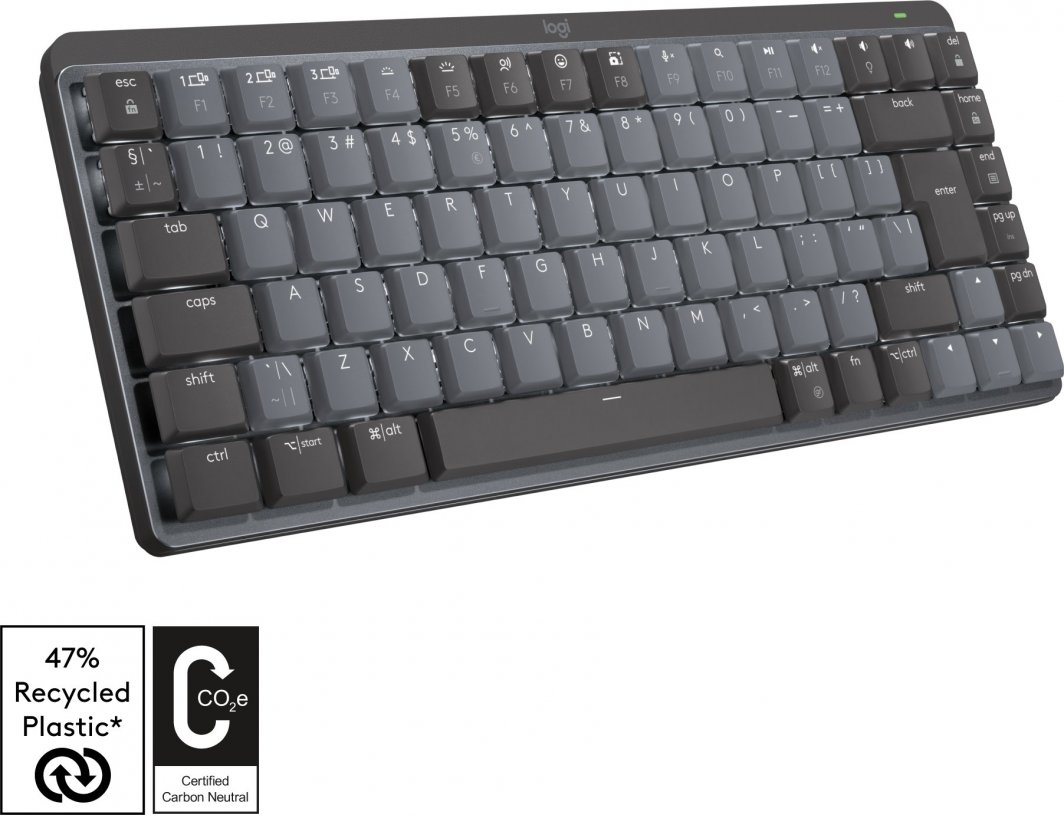 Tastierë Logitech MX Mechanical Mini, hirtë