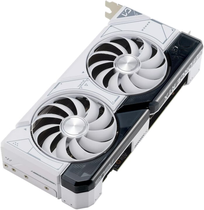 Kartelë grafike ASUS Dual GeForce RTX 4070 SUPER White OC Edition, 12GB GDDR6X