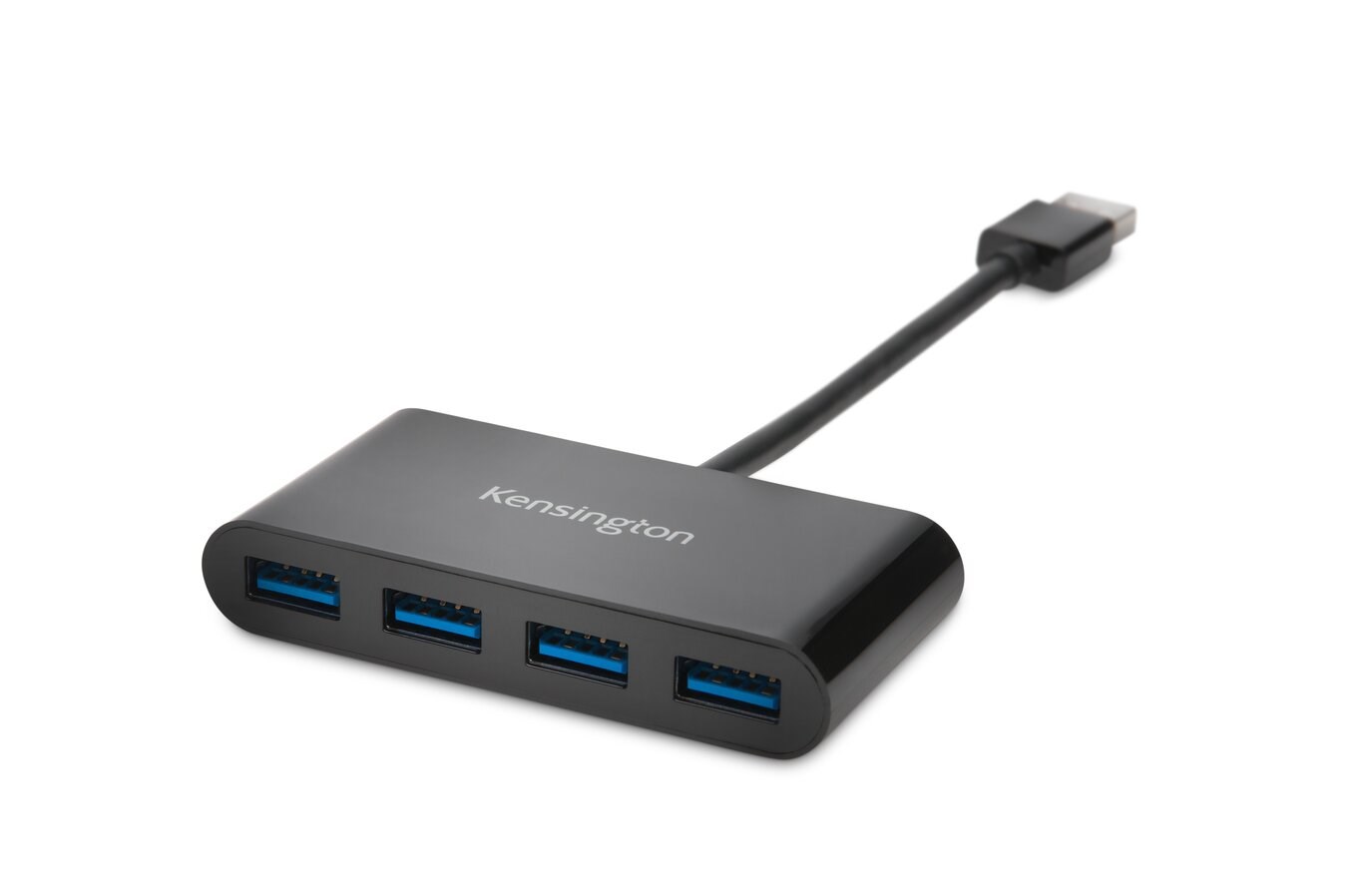 Qendër USB Kensington UH4000, 4 porte, USB 3.0, e zezë