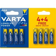 Bateria Varta LR03 4+4 Longlife POWER 4903