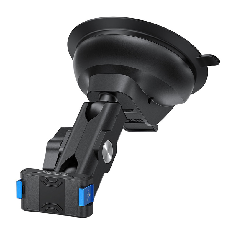 Set aksesorësh për kamera aksion Digipower 15 pjesë, me kuti transporti, i zi