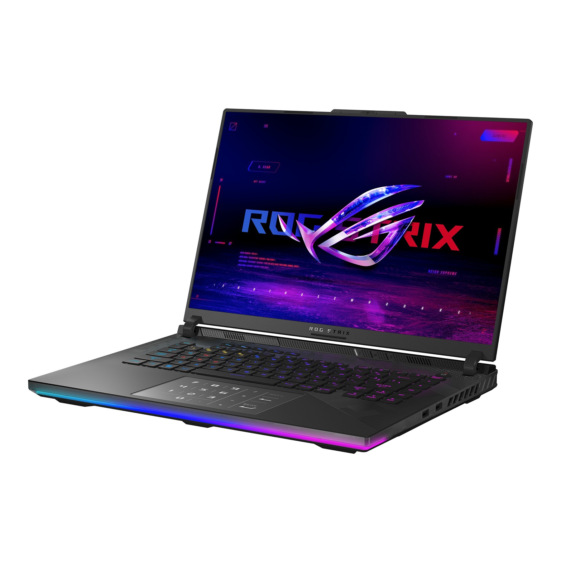 Laptop ASUS ROG Strix SCAR 16, G634JYR, i9-14900HX, 16", 2560x1600, 32GB, 2TB SSD, RTX 4090, Win 11 Home, i zi