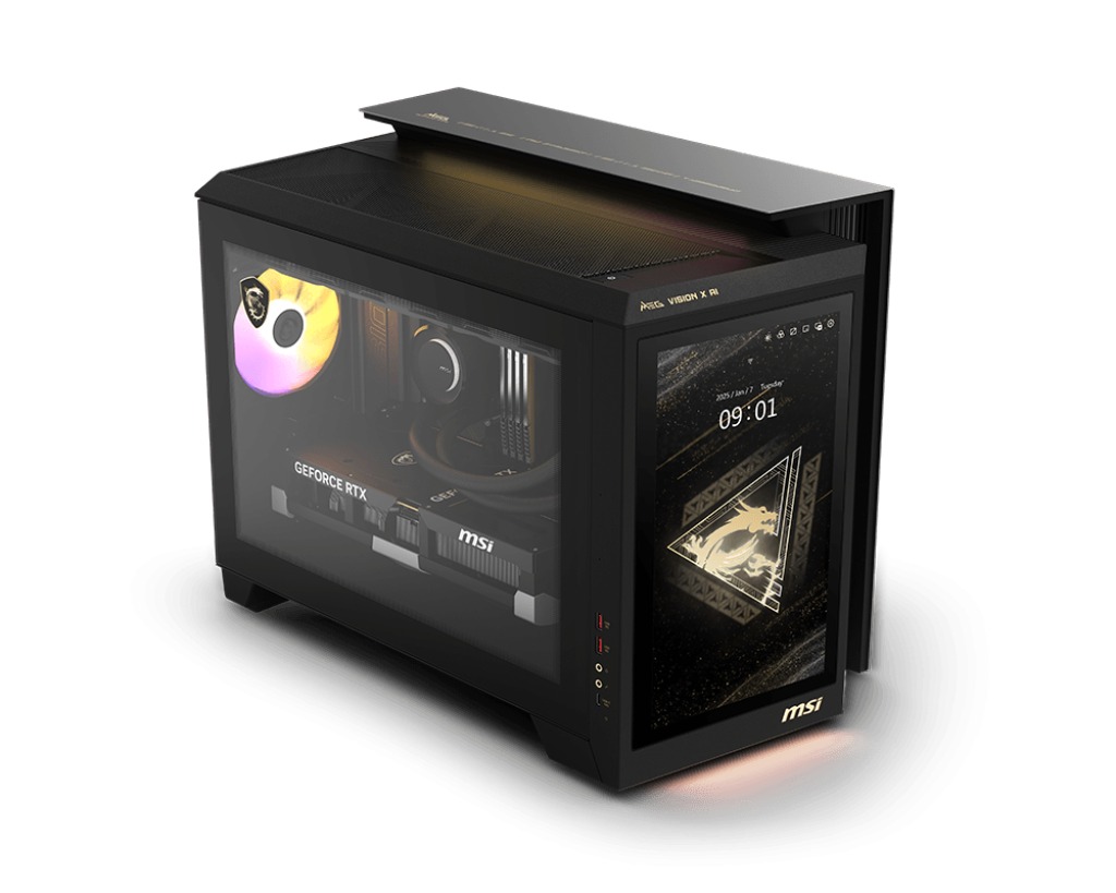 Kompjuter gaming MSI MEG Vision X AI 2nd, Intel Core Ultra, RTX seria 50, i zi