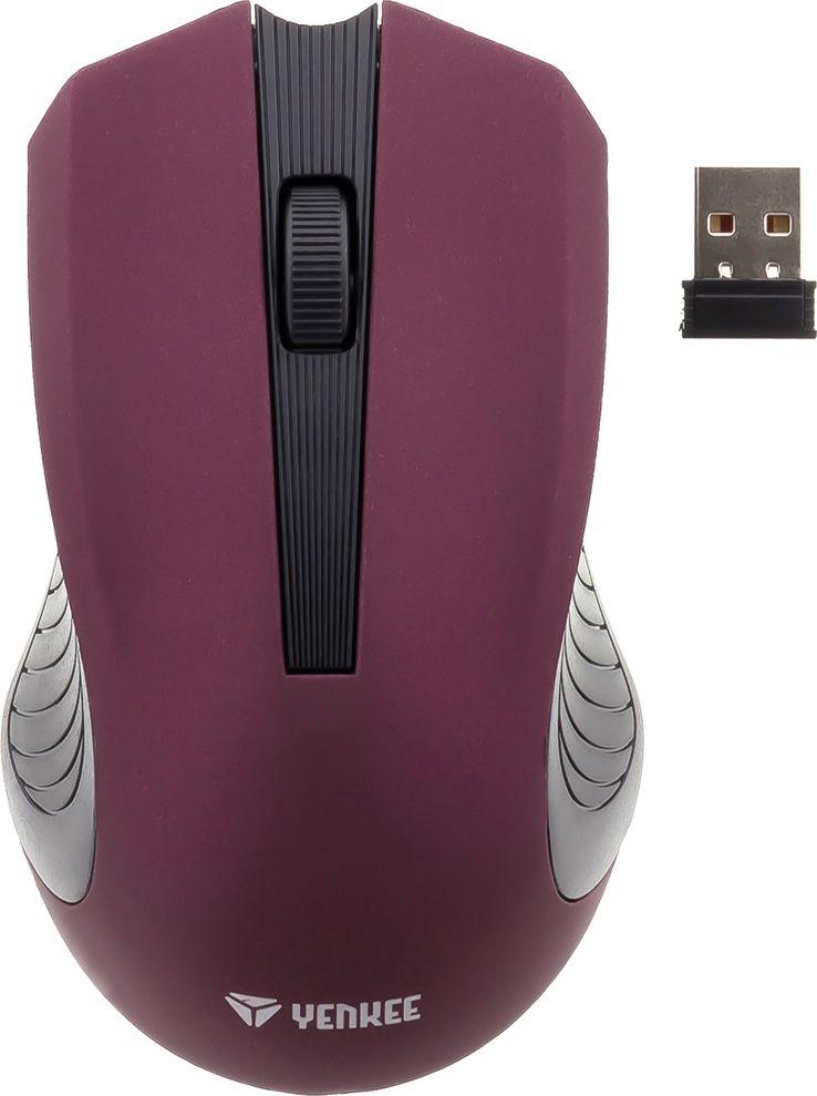 Maus Yenkee Monaco, wireless, USB, i zi dhe rozë