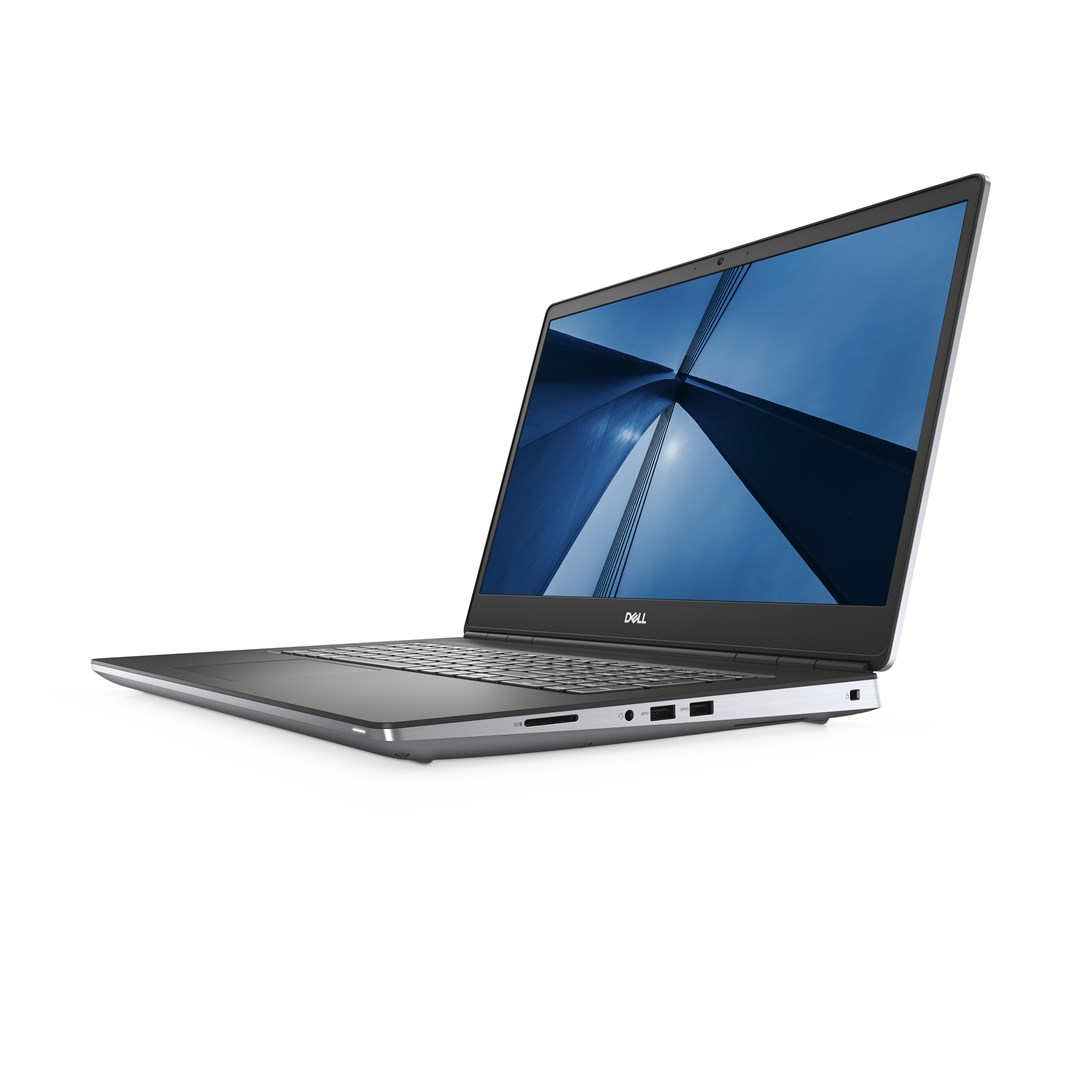 Laptop DELL Precision 7750, 17.3", i5-10400H, 8GB RAM, 512GB SSD, сив