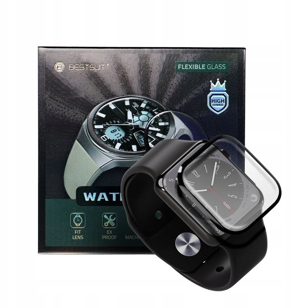 Mbrojtëse ekrani Bestsuit Hybrid Glass për Samsung Galaxy Watch 7 44mm, fleksibël, transparente