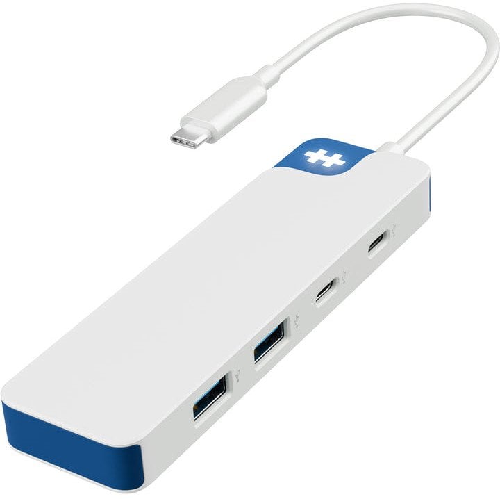 Dock USB C Targus HyperDrive Wired, shumë porta, i bardhë