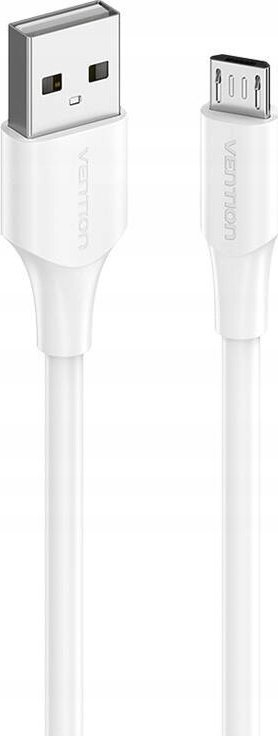 Kabllo USB në Micro USB Vention, USB 2.0, 2A, 2m, e bardhë