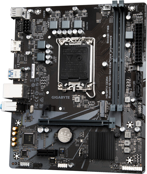 [OUTLET] Pllakë amë GIGABYTE H610M H DDR4 - Intel H610