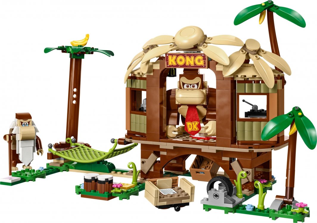Set LEGO® Super Mario™ 71424 Donkey Kong's Tree House - Expansion, 555 pjesë