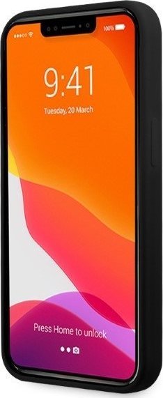 Mbështjellës telefoni Ferrari FESSIHMP13XBK për iPhone 13 Pro Max, silikon, MagSafe, i zi