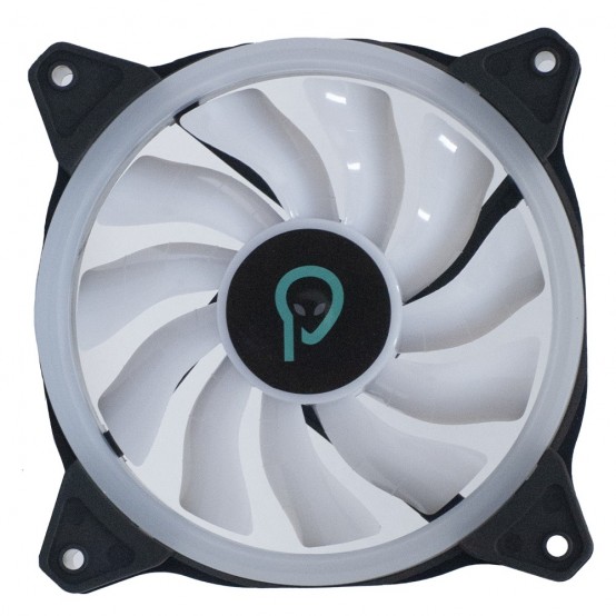 Ventilator kasë Spacer SPFC-120-6P-ARGB, 120mm, ARGB, i zi