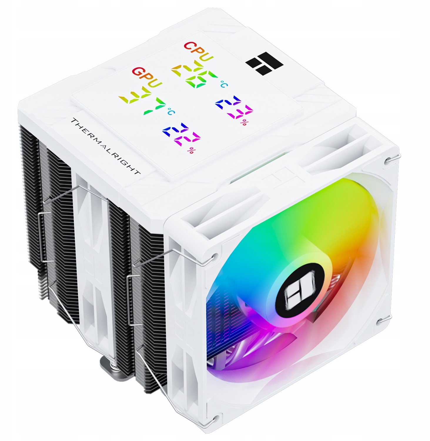 Ftohës CPU Thermalright Peerless Assassin 120 Digital ARGB, 2x 120mm, kullë e dyfishtë, i bardhë