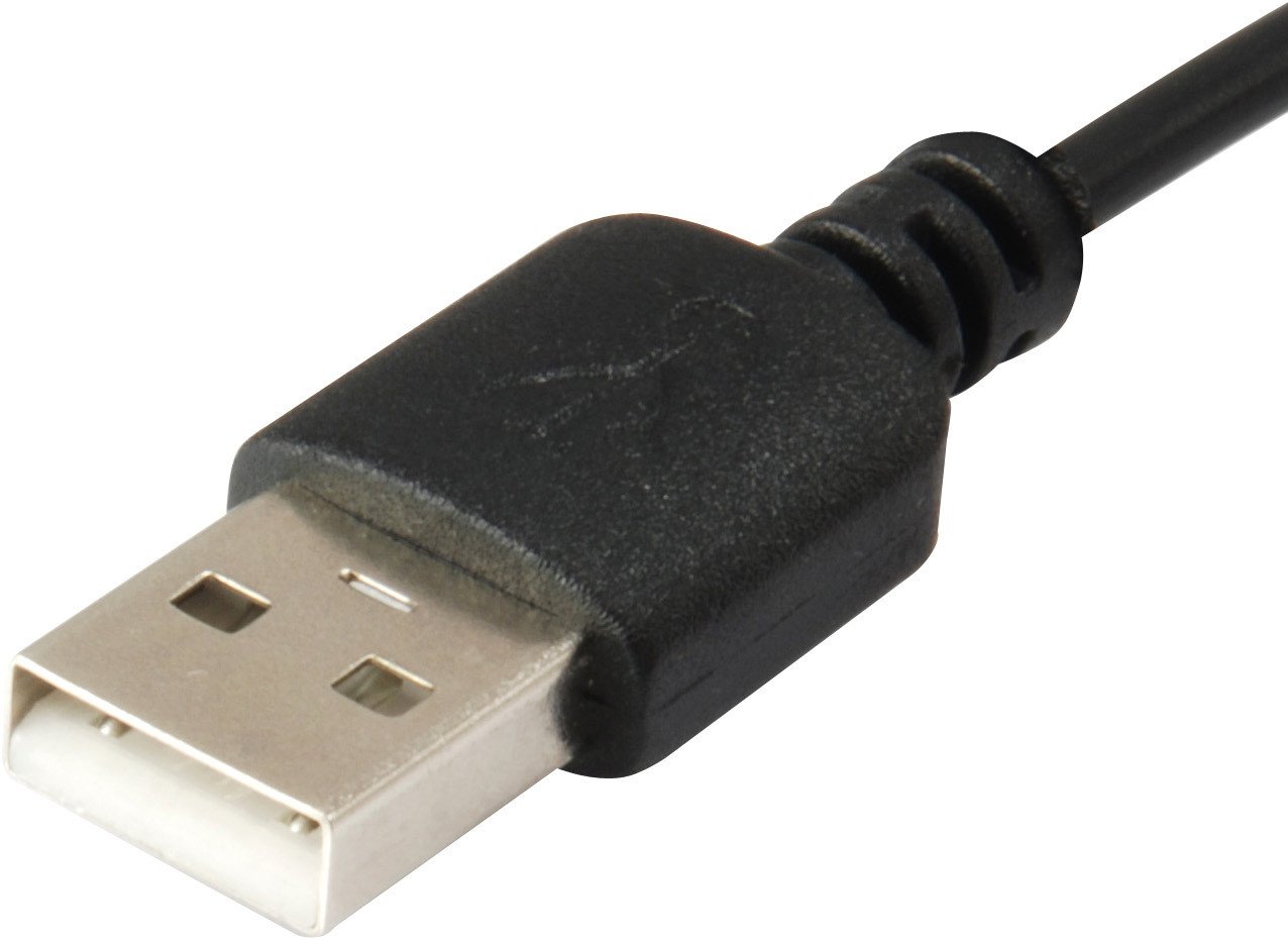 Ventilator tavoline Equip 245420, me llamela, USB, plastik, i zi