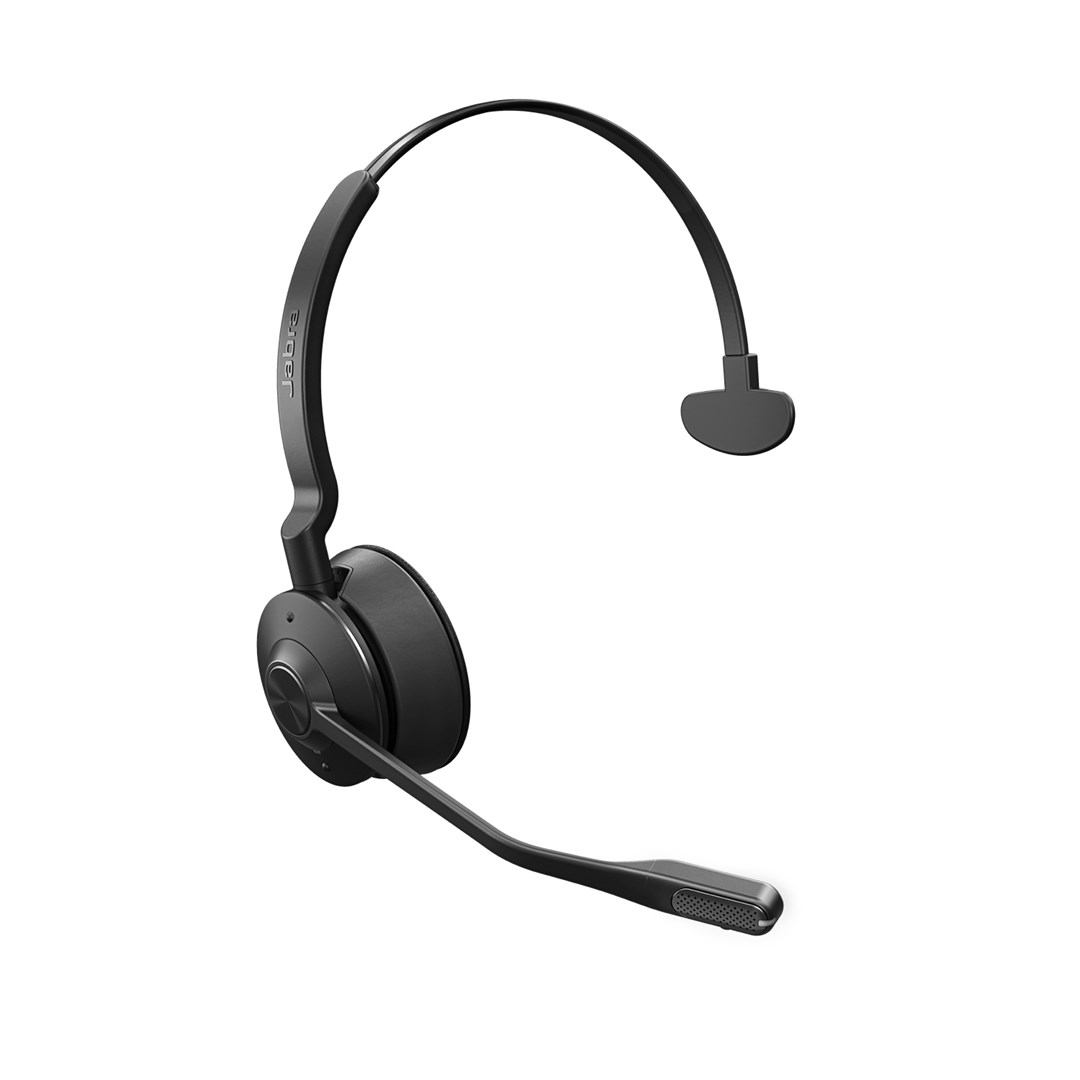 Kufje Jabra Engage 65 Mono, Bluetooth, të zeza