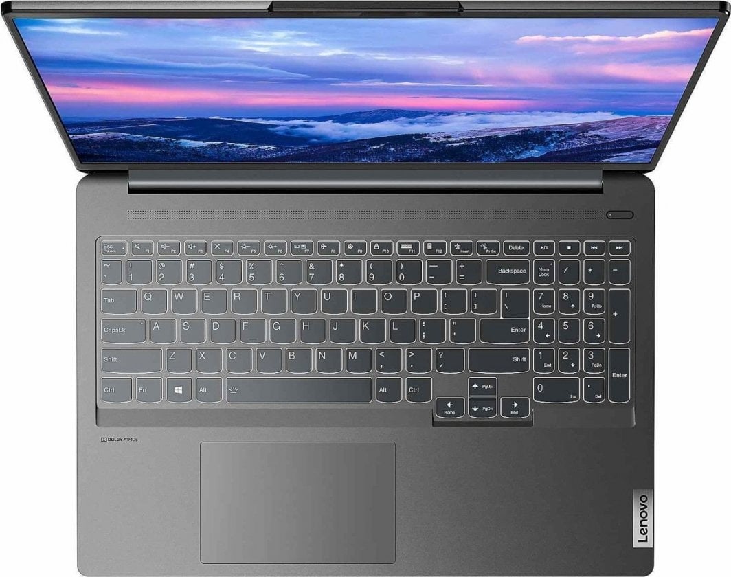Laptop Lenovo IdeaPad 5 Pro, 16" 120 Hz, AMD Ryzen 7 5800H, 16 GB RAM, 1 TB SSD, NVIDIA GeForce GTX 1650, i hirtë
