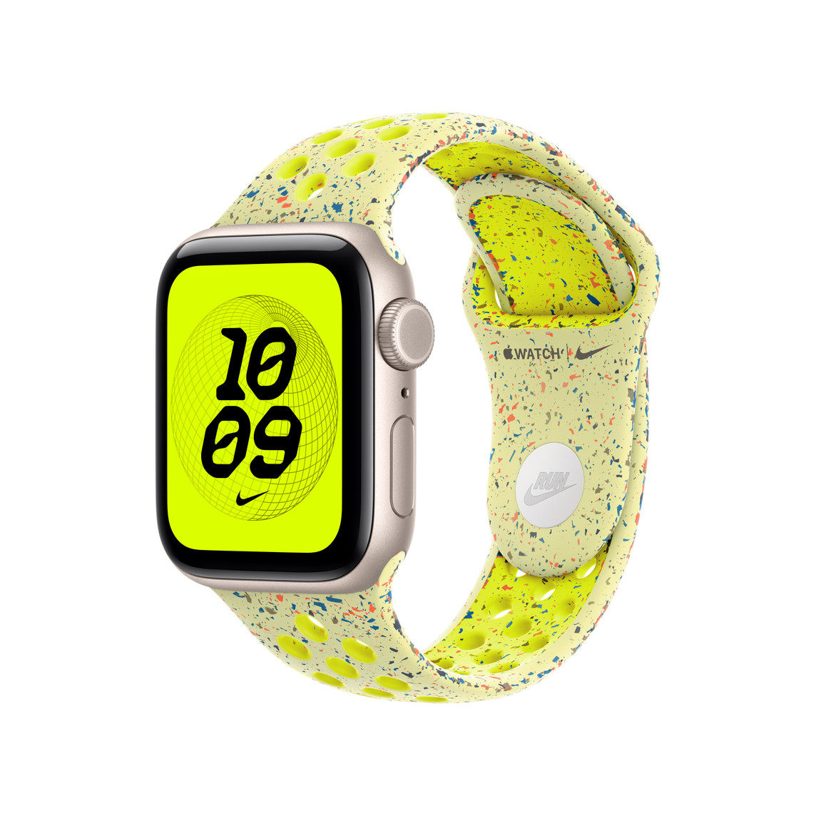 Apple Watch 40mm Band, Volt Splash Nike Sport Band, S/M 2