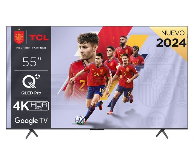 Televizor Smart TCL C65 C655, 55", QLED 4K, audio Onkyo me subwoofer