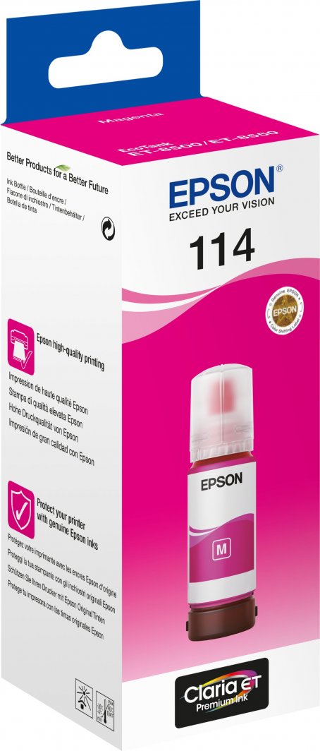 Ngjyrë printeri Epson 114 EcoTank, 70ml, rozë