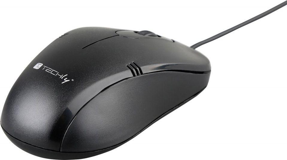 Maus Techly IM, me kabllo, USB, i zi
