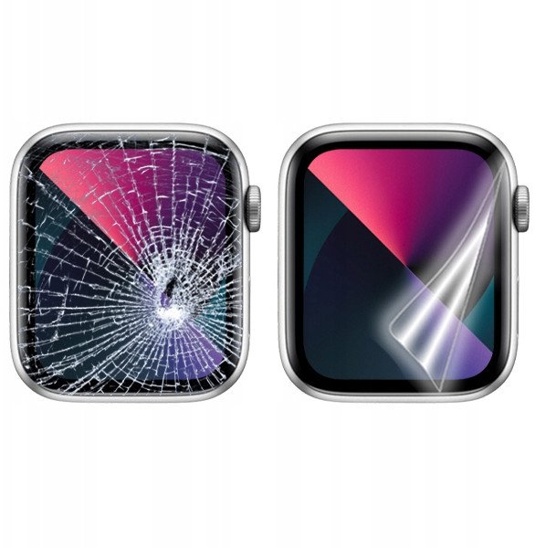 Folie mbrojtëse Xiaomi Watch S4 Ceramic, 2 copë, transparente
