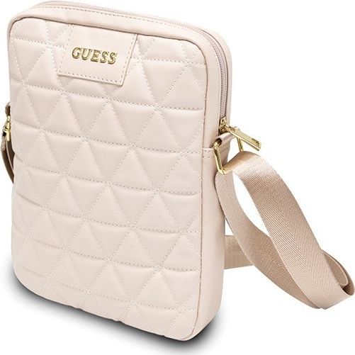 Çantë për tablet Guess Quilted GUTB10QLPK, 10", rozë