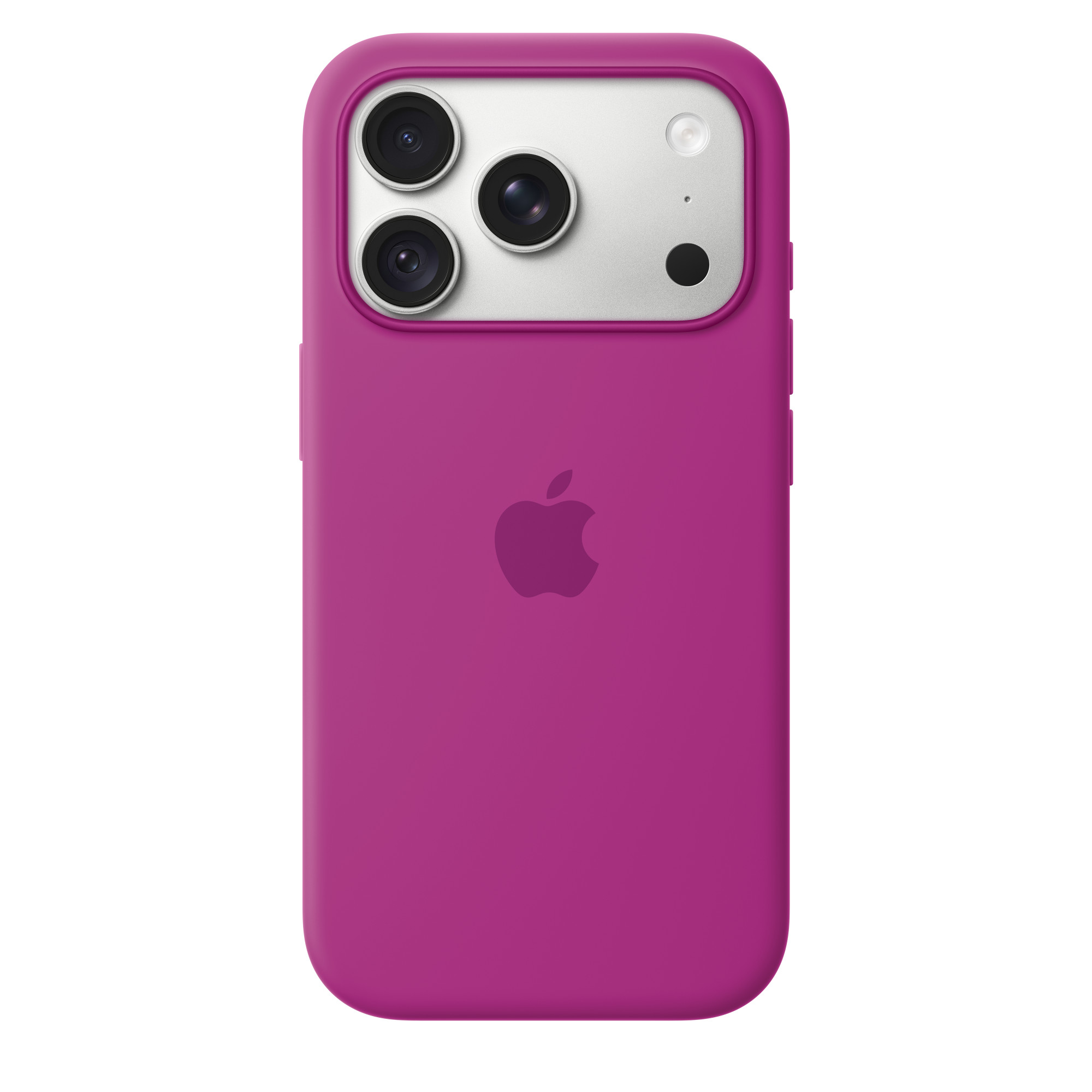 Apple iPhone 18 Pro Silicone Case with MagSafe, Magenta