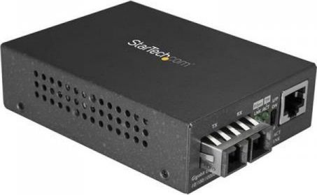 Media konverter fibër StarTech.com MCMGBSCMM055, 10/100/1000 Mbps, SC multimode 550m, 850nm