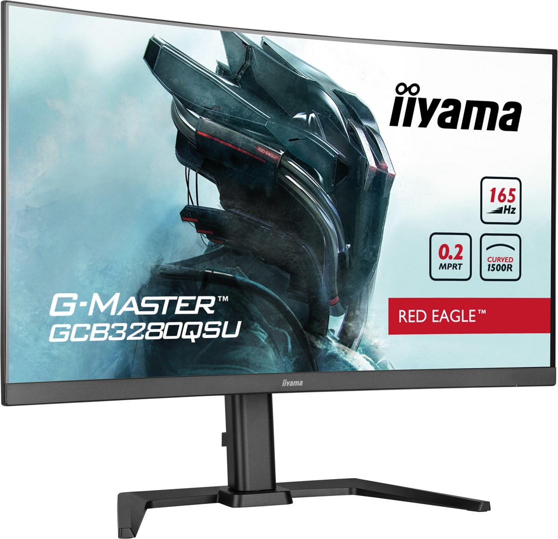 Monitor iiyama G-MASTER GCB3280QSU-B1, 31.5", 2560 x 1440, 165 Hz, i zi