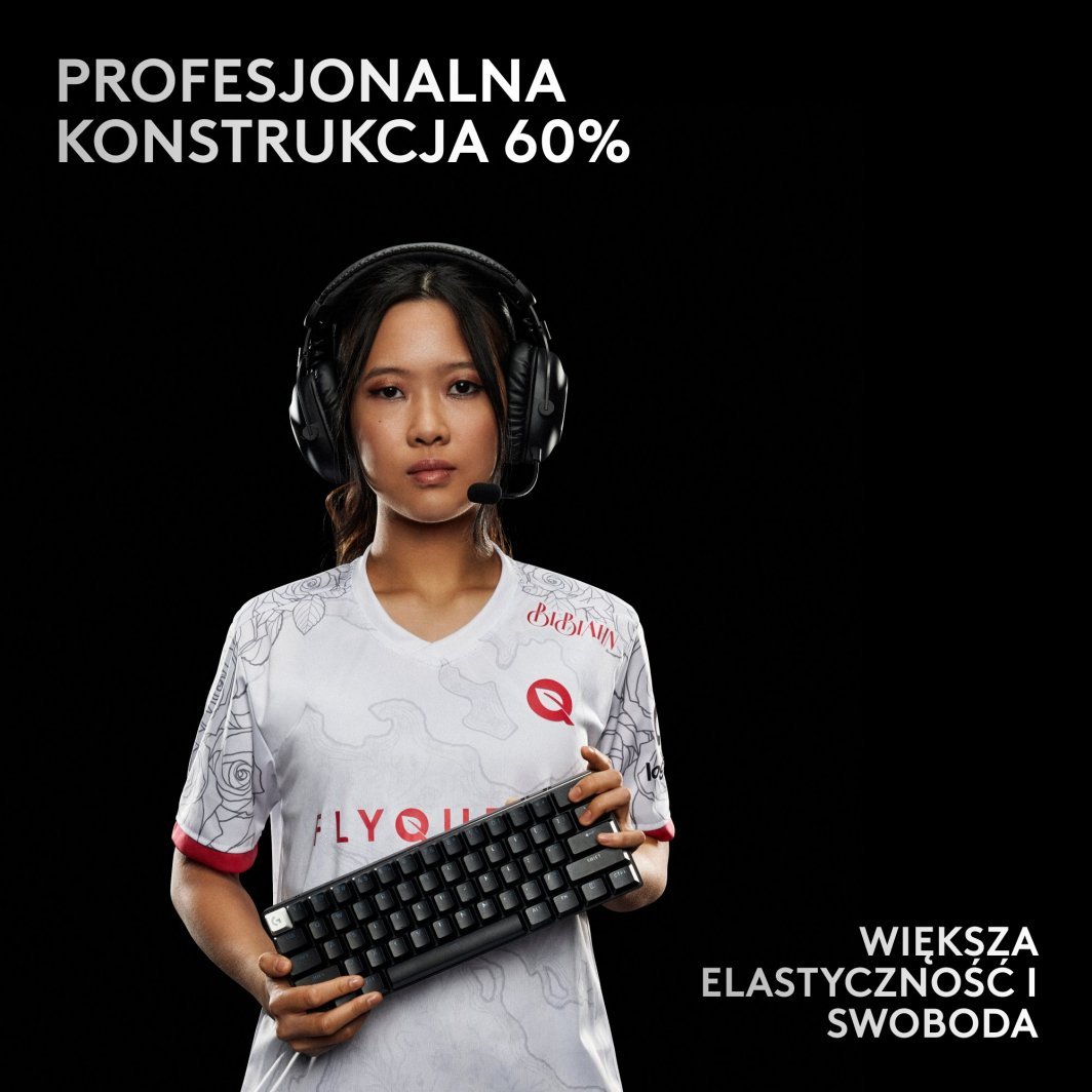 Tastierë Logitech Pro X 60 Lightspeed GX Brown, e zezë