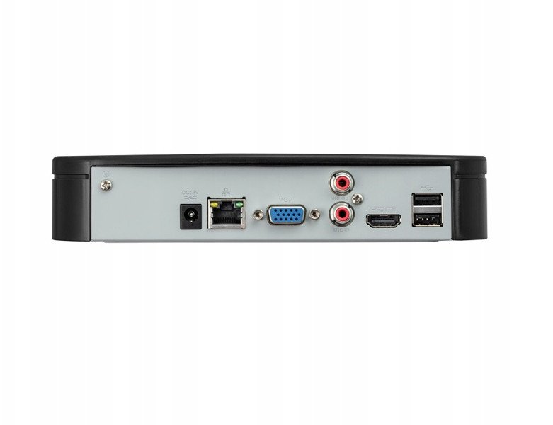 Regjistrues IP BCS L SNVR0401 4KE, 4 kanale, 12MP, i zi