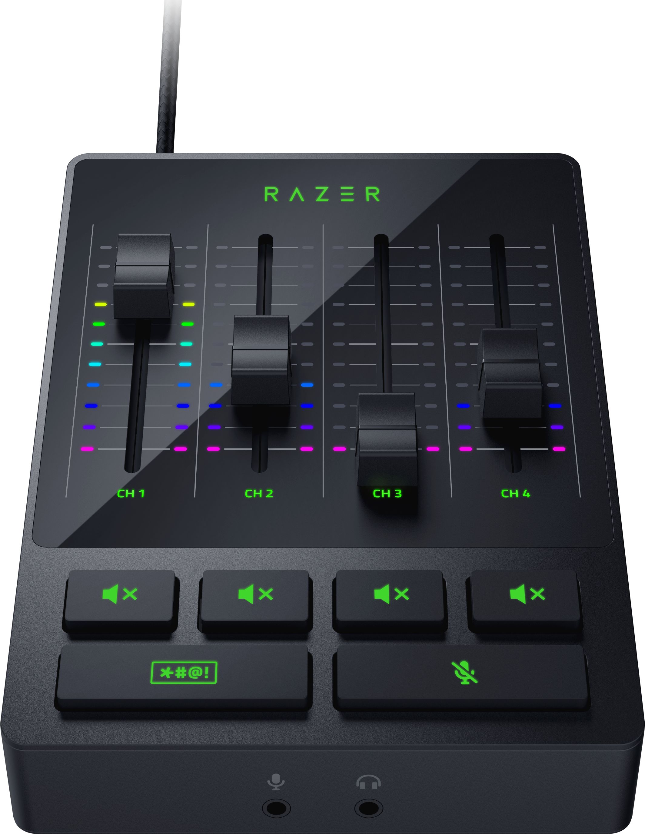Mikser audio Razer Audio Mixer, 4 kanale, USB, i zi