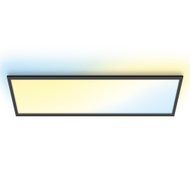 Panel tavani WiZ LED, smart Wi Fi, drejtkëndor, i zi