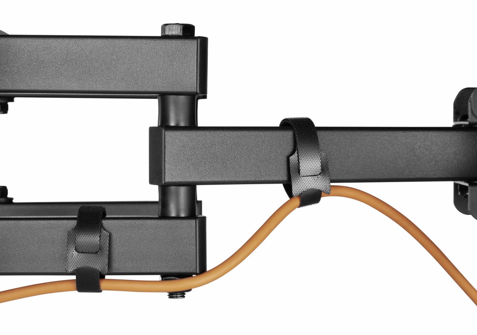 Mbajtëse murale për TV Serioux TV78-466, 37"-80", 40kg, e zezë